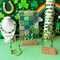1870PCS St. Patrick’s Day Beads for Bracelet Jewelry Making Kit, Green Polymer Clay Beads Assorted Acrylic Pearl Bead Irish Shamrock Beads Leaf Clover Beads Charms for Necklace Earring DIY Craft Gifts